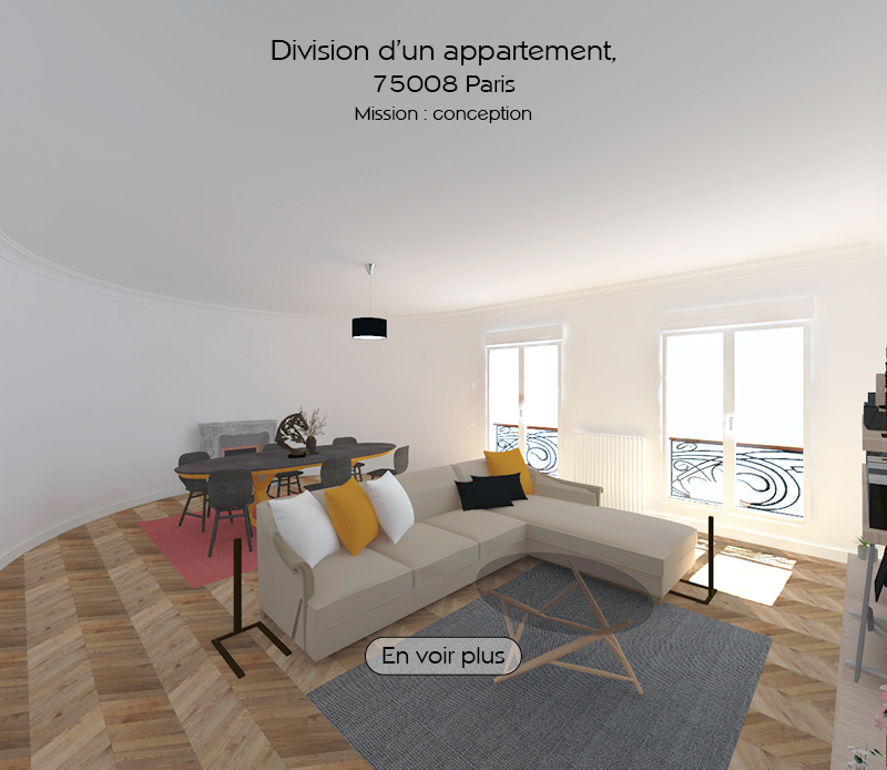 fb-archi division d’un appartement de 180m²