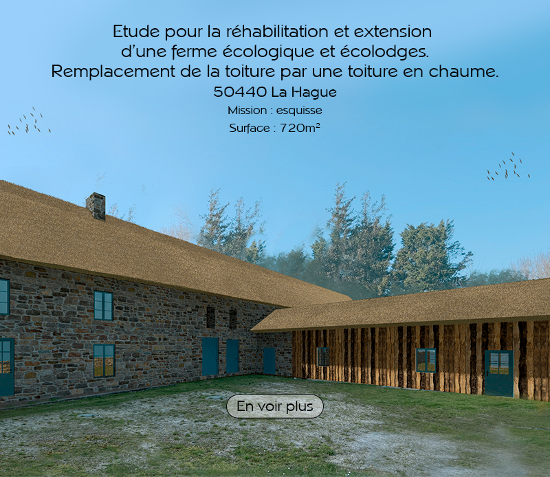 fb-archi-Etude pour réhabilitation et extension Ferme du conservatoire du Littoral